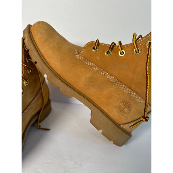 Timberland Ortholite Women's Boots Linden Woods 6in Waterproof A161G work leathe - Picture 9 of 11